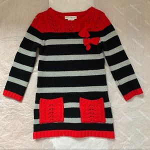 Little Girls sweater dress size 4